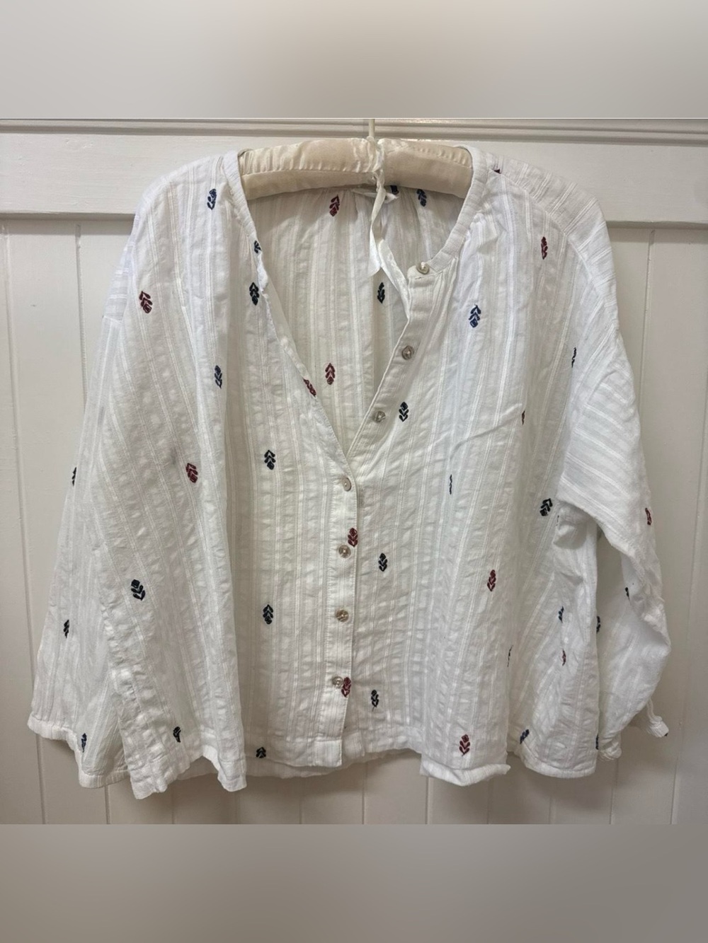 Anthropologie Akemi + Kin Adela
Embroidered Blouse